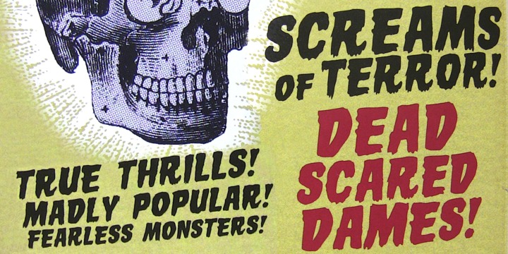 Horror Show Font Poster 1