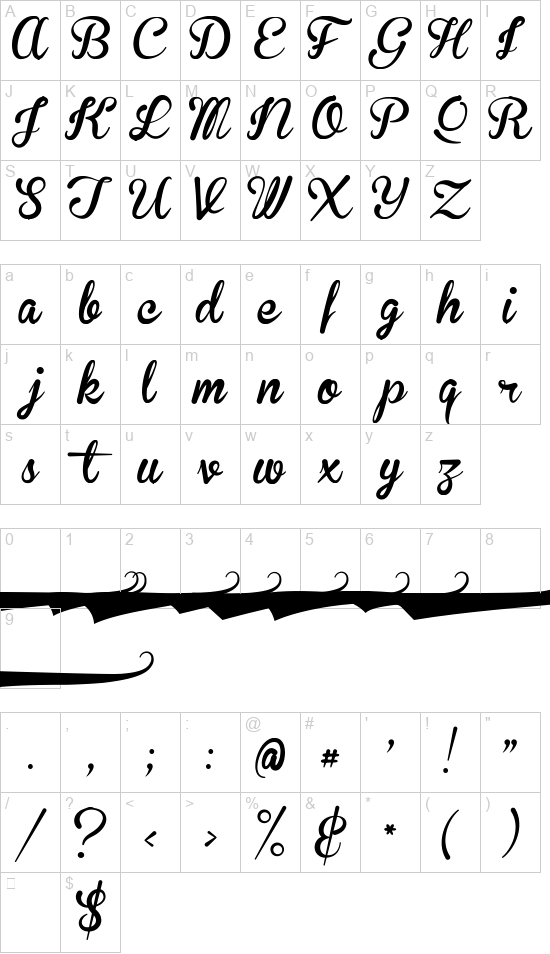 Brannboll font