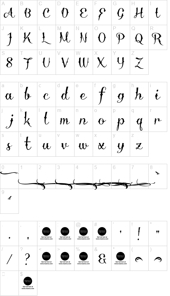Delinquente font