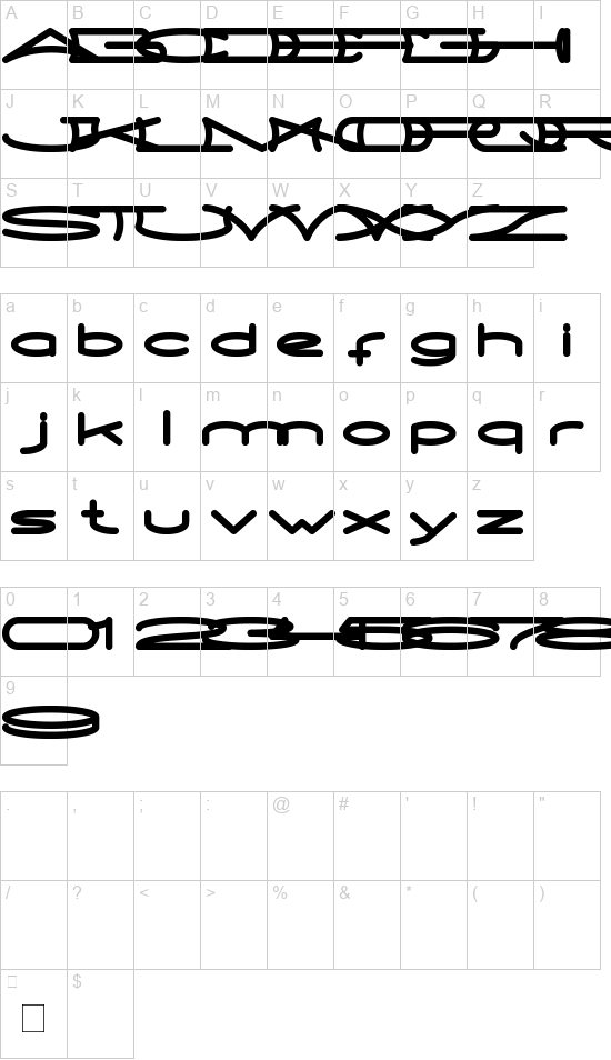 metro city font