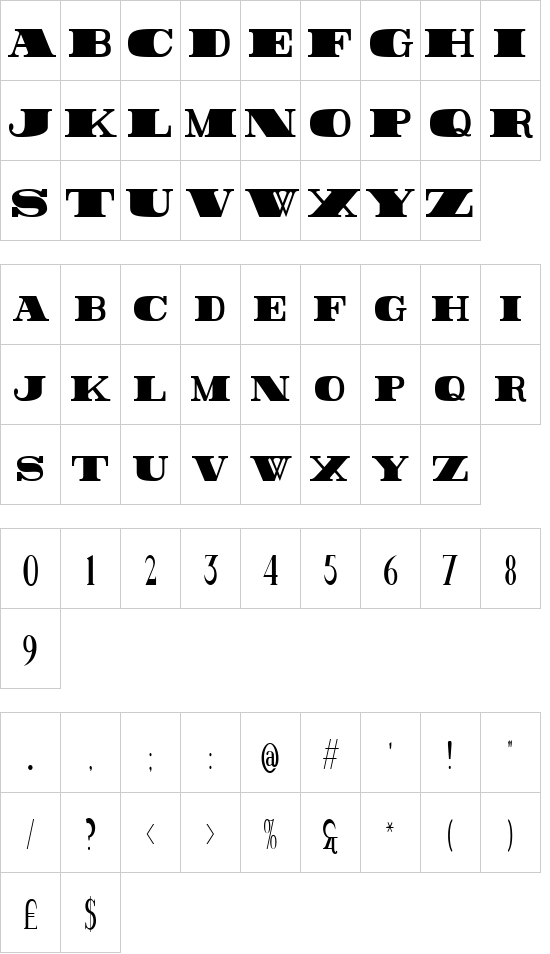 Rider font