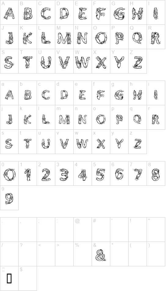 Alpha Wizard font