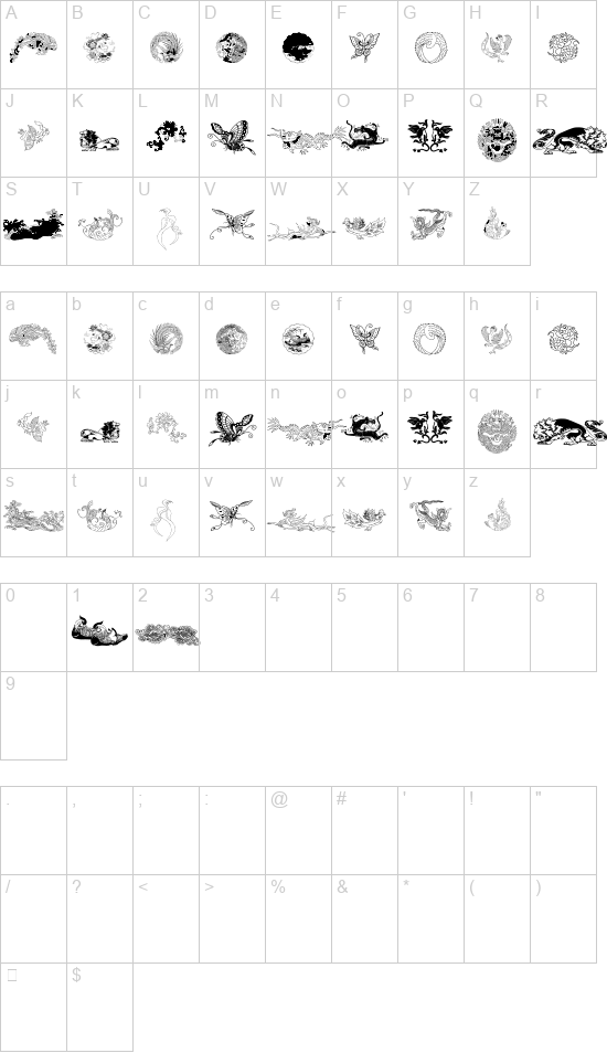 Chinatoo font