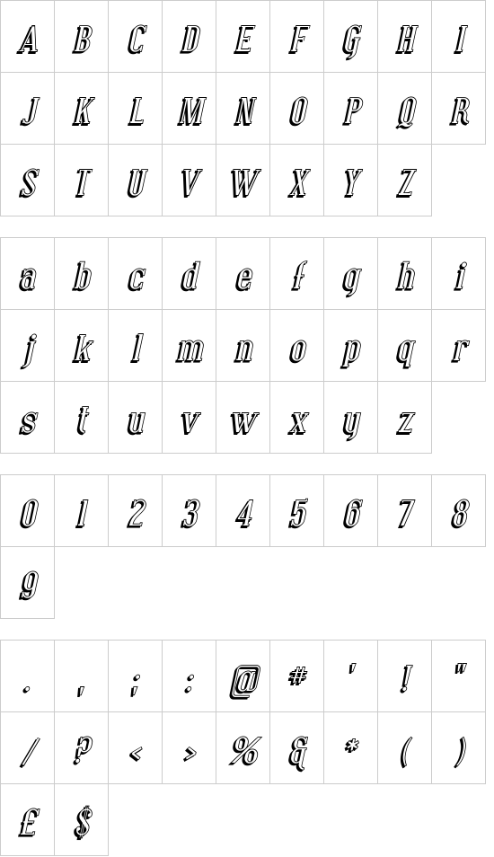 Covington font