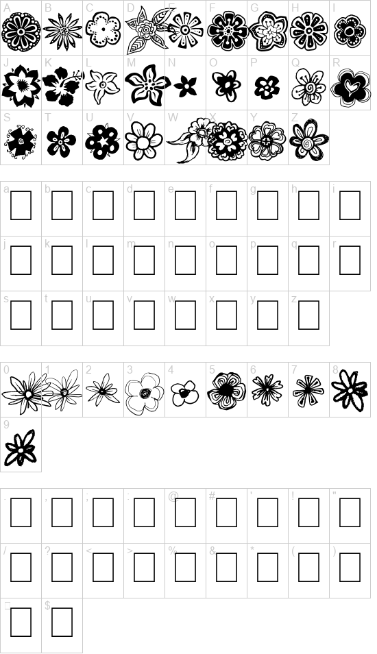 DOODFLOW font