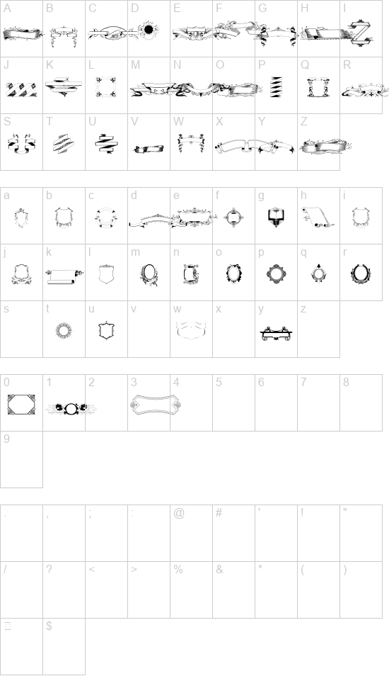 Free Ribbons font