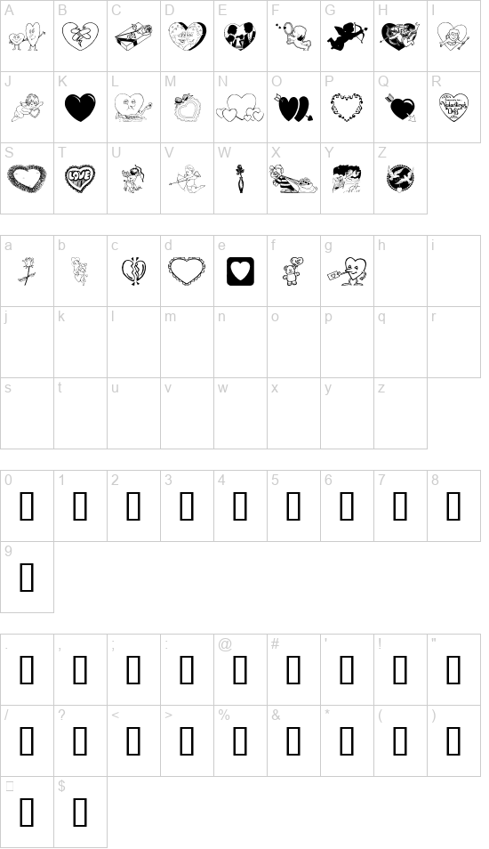 LUVYA BABE font