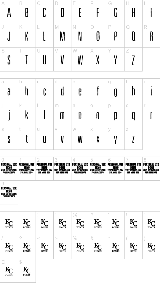Pewter font