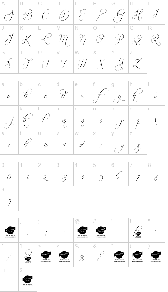 Quickier font