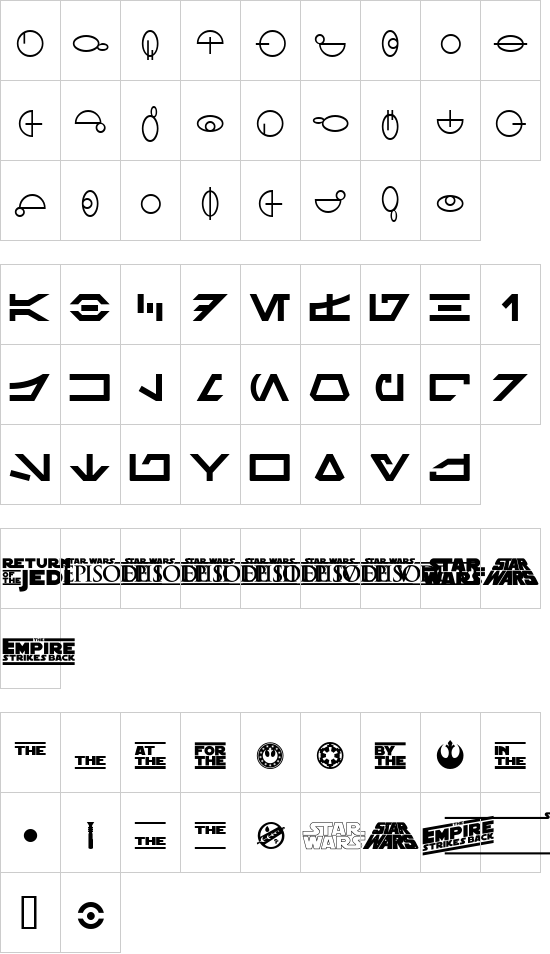 SF Distant Galaxy font