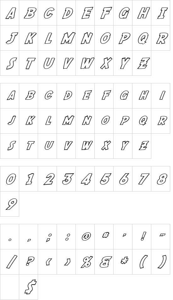 SF Fedora font
