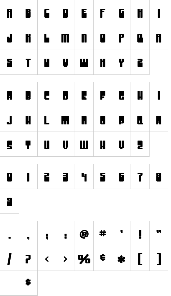 SF Groove Machine font