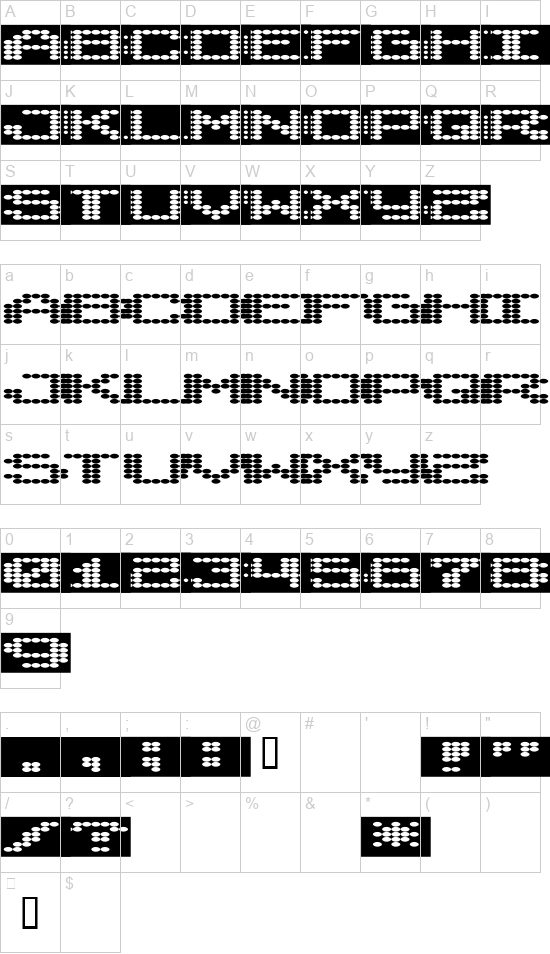 Synthetic Syncronism font