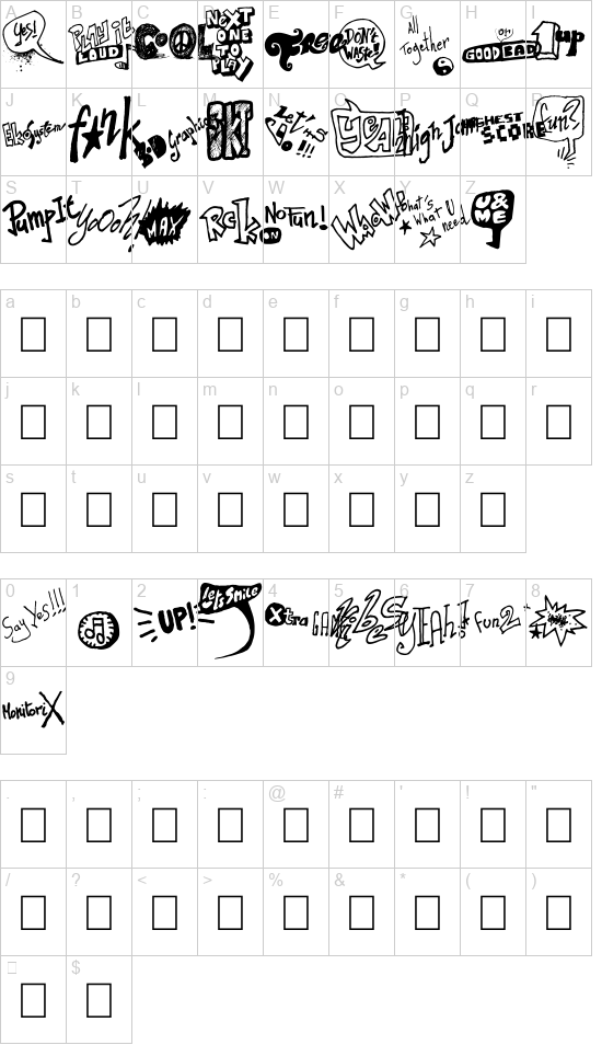 TALK OF THE WALL font