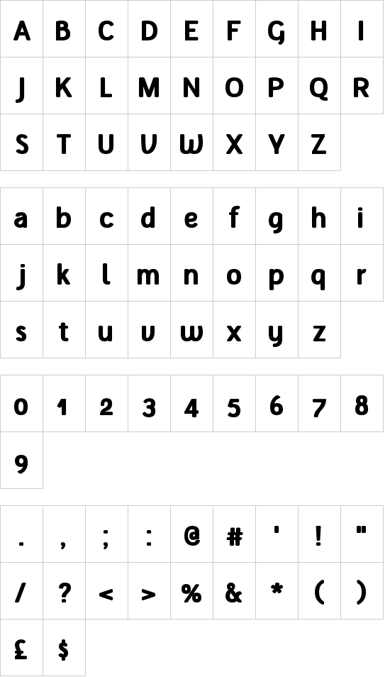 Tellural font