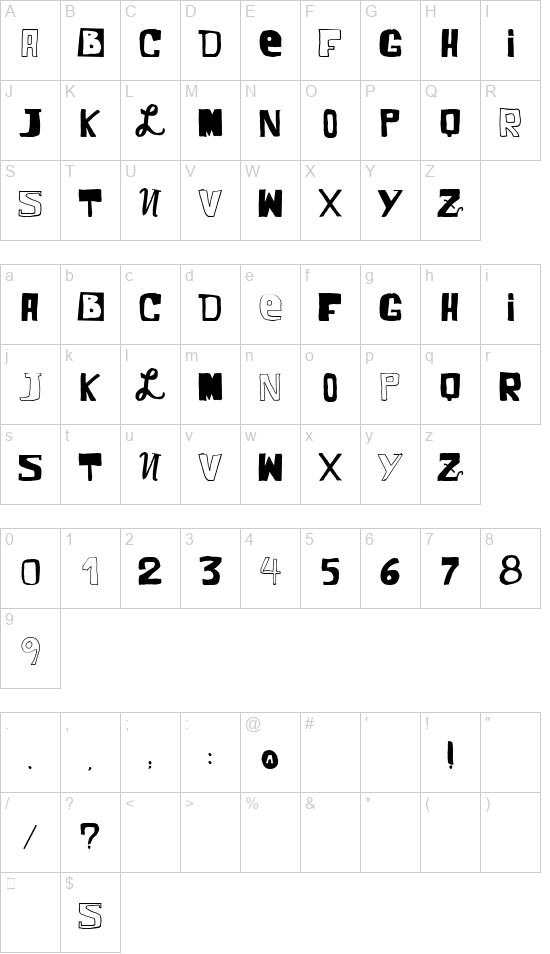 VTKS Comic font