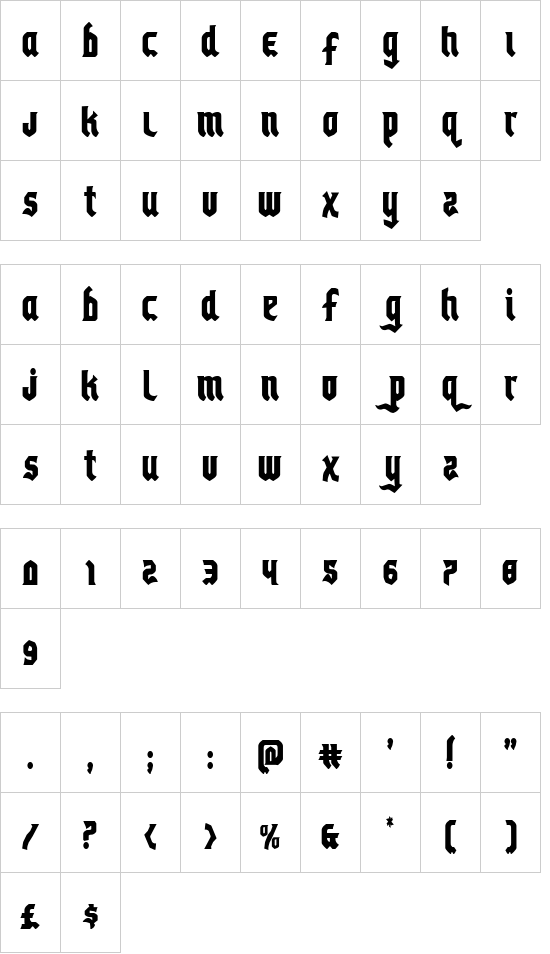 Empire Crown font