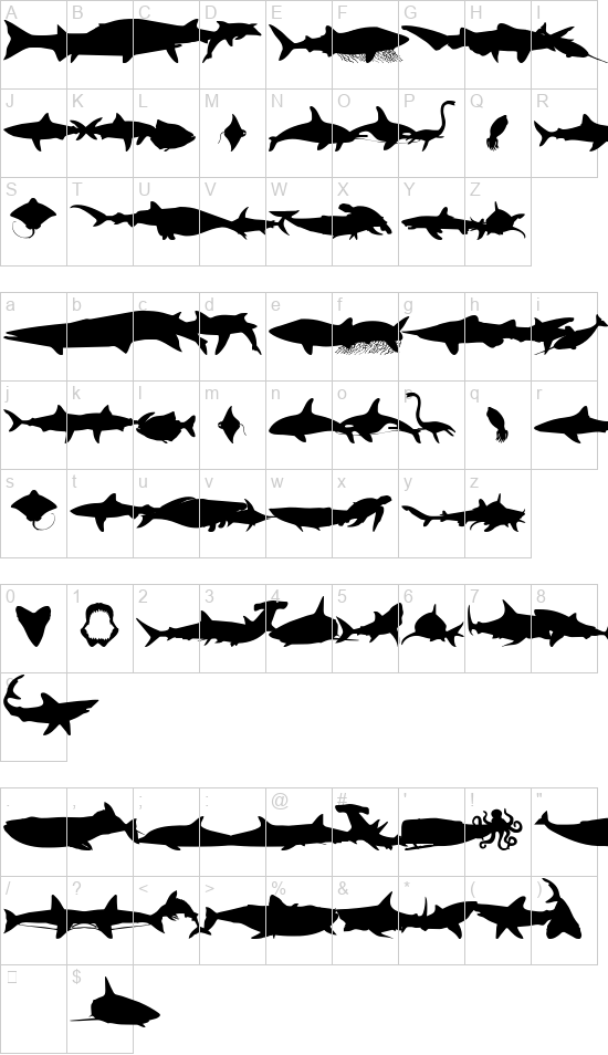 Giants of the Sea font