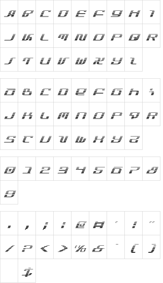 Infinity Formula font