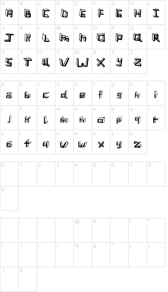 Sleeping in Lecture font