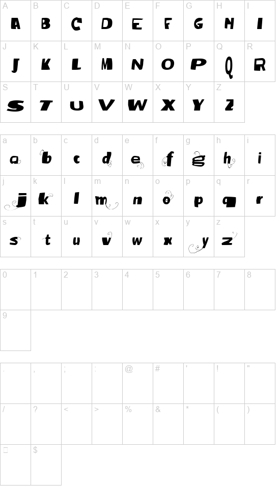 Vtks Broadband font