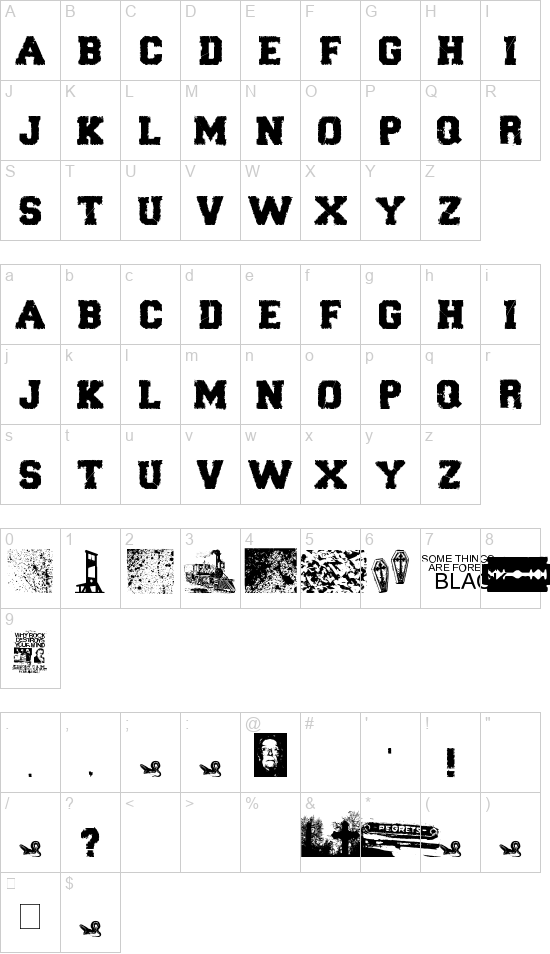 Forever Black font