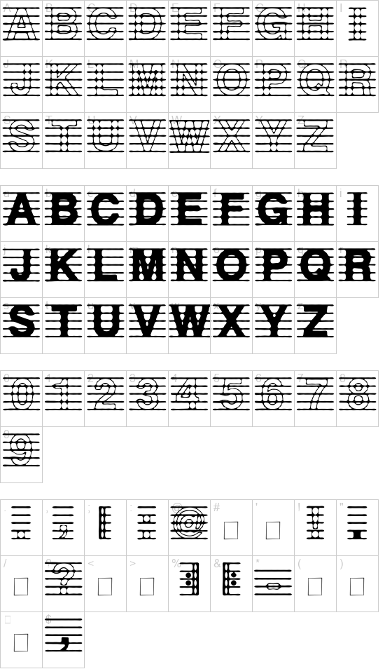 Distracted Musician font