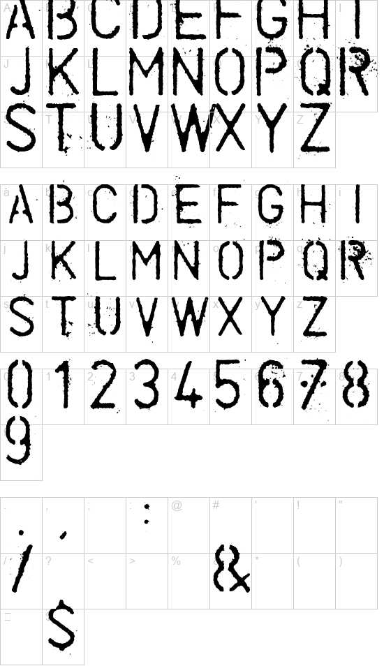 Cold Coffee font