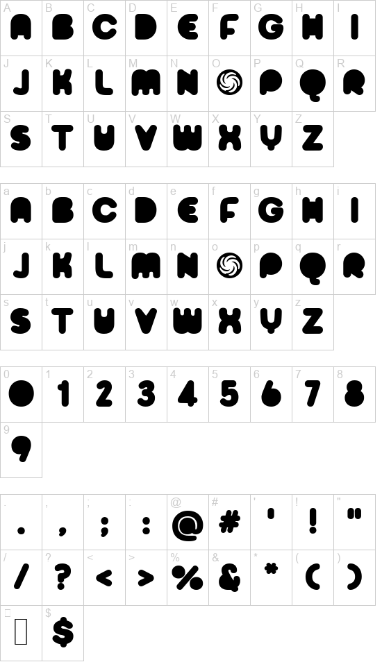 Sporedom font