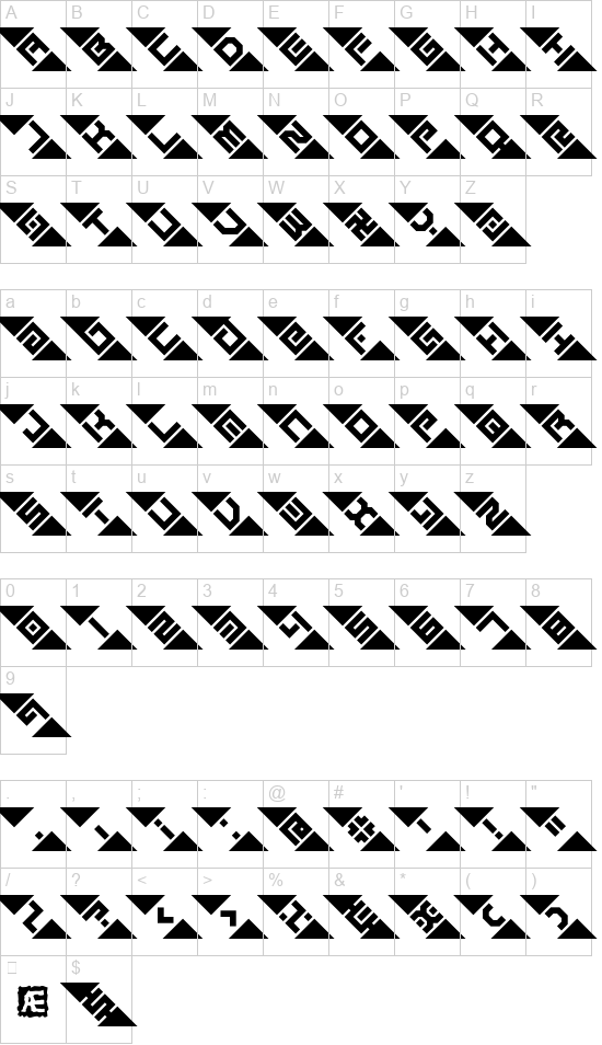 Graze BRK font