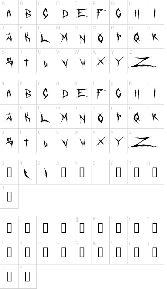 Dead Bitch font