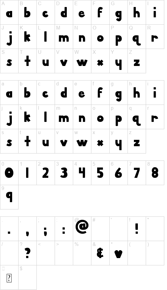 MTF Pork Chop font