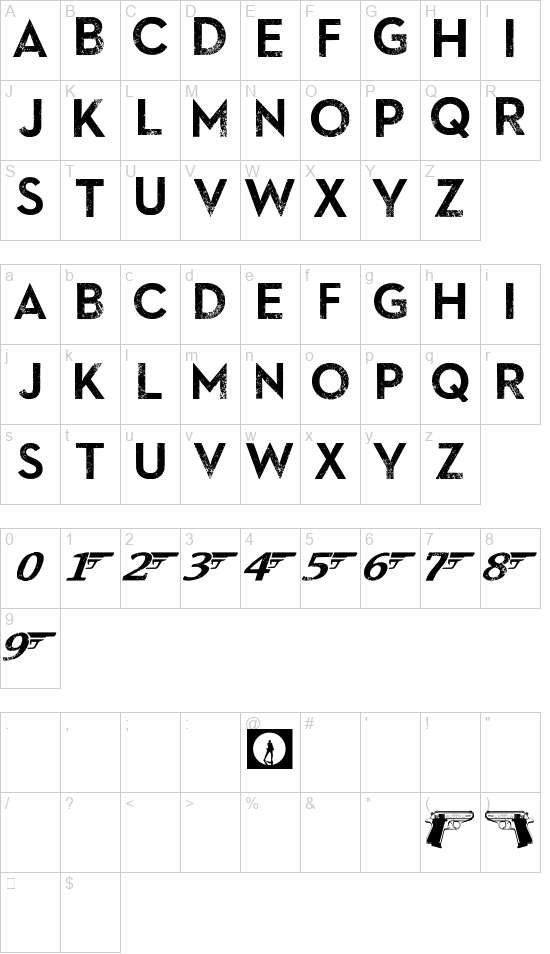 Skyfall Done font