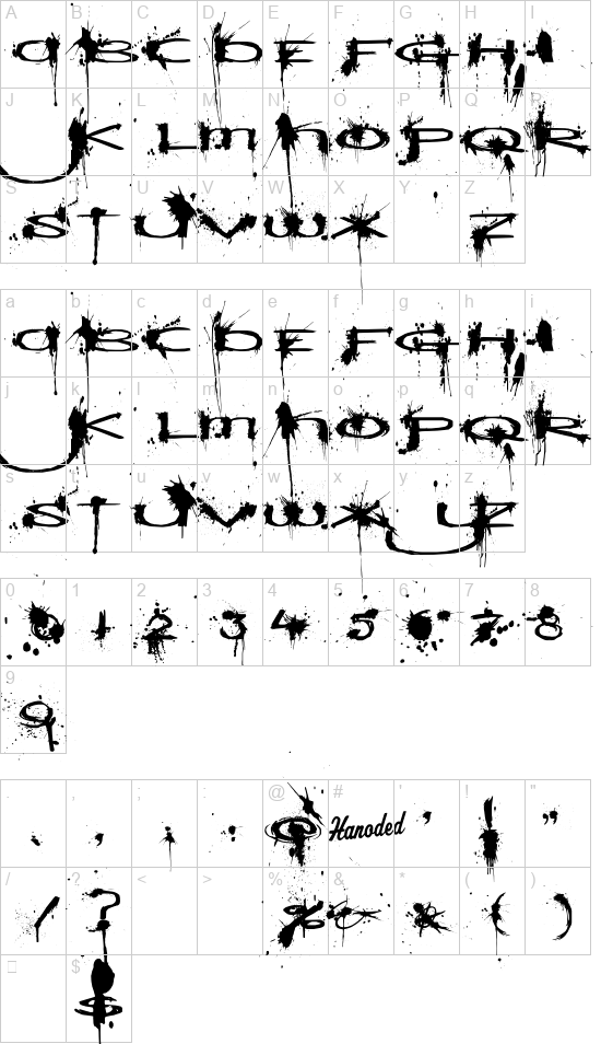Windshield Massacre font