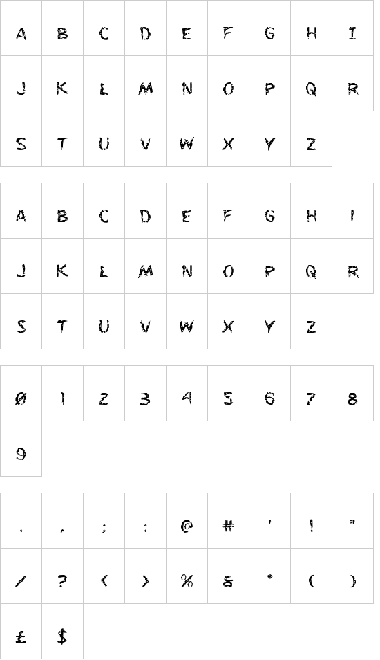 Flesh-Eating Comic font