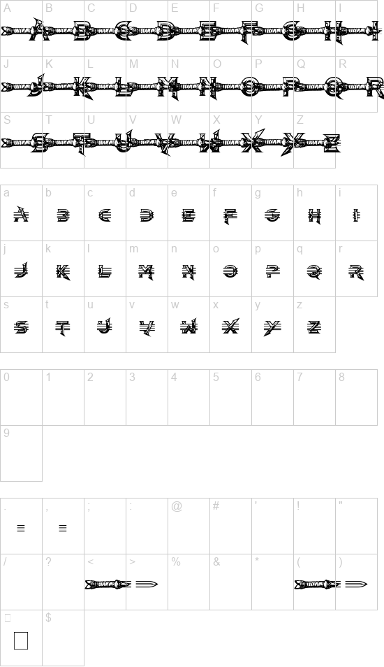 Barbarian font