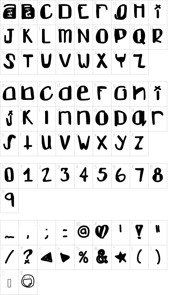 Dont Like font
