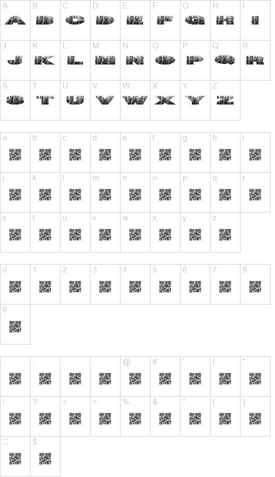Tiger Nuts font