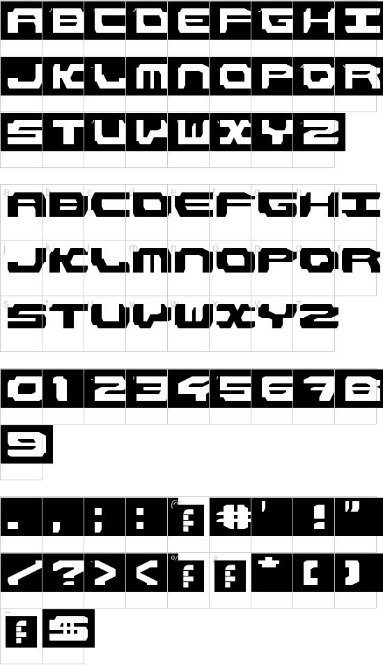 Ldr1 font