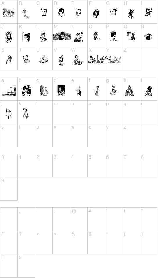 CortoMaltese font
