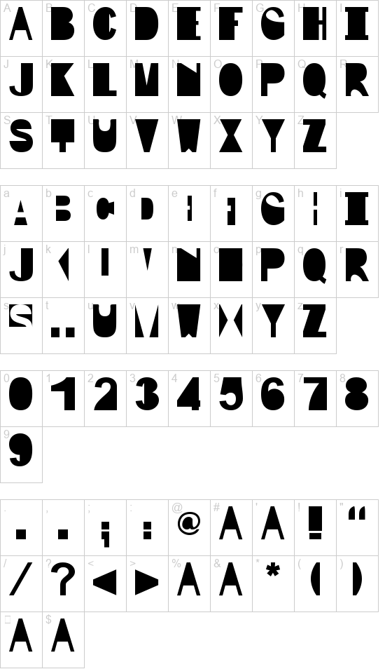 IP font