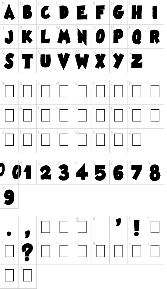 Famous oldies font