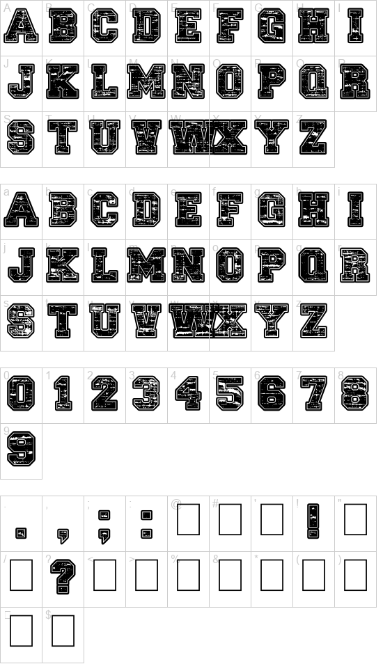 Lethal league font
