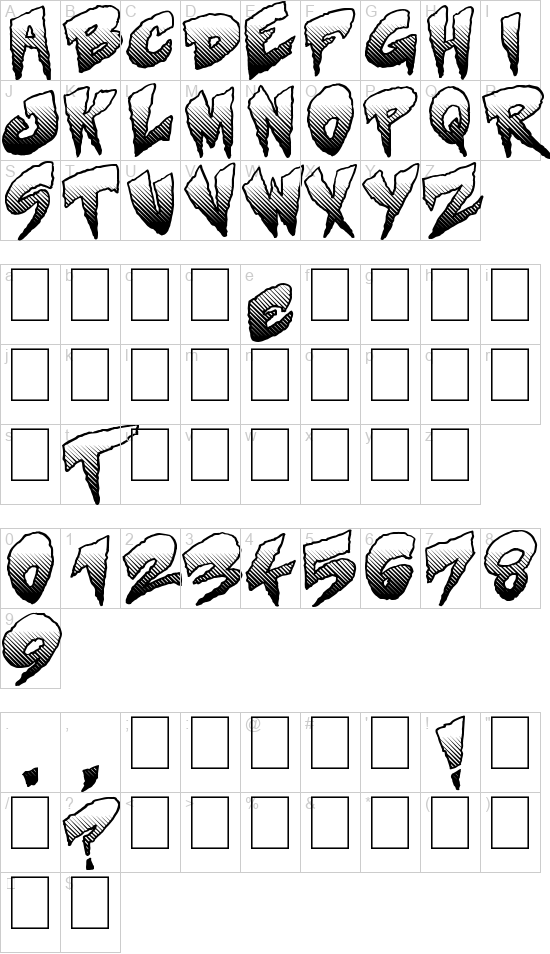 Mystery font
