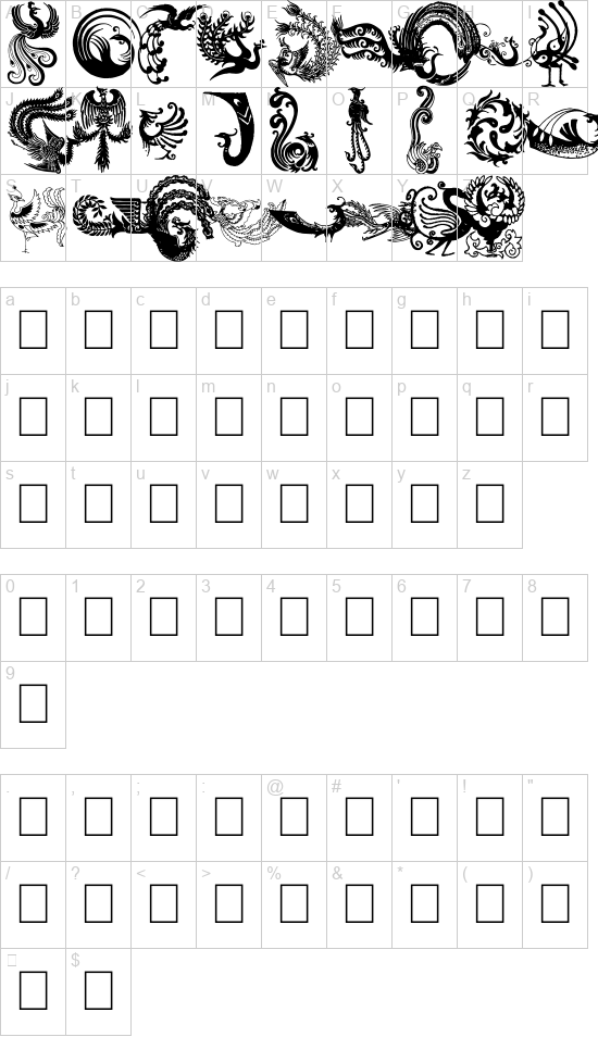 Hoenix2 font