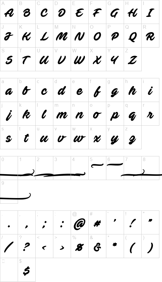 Ave fedan font