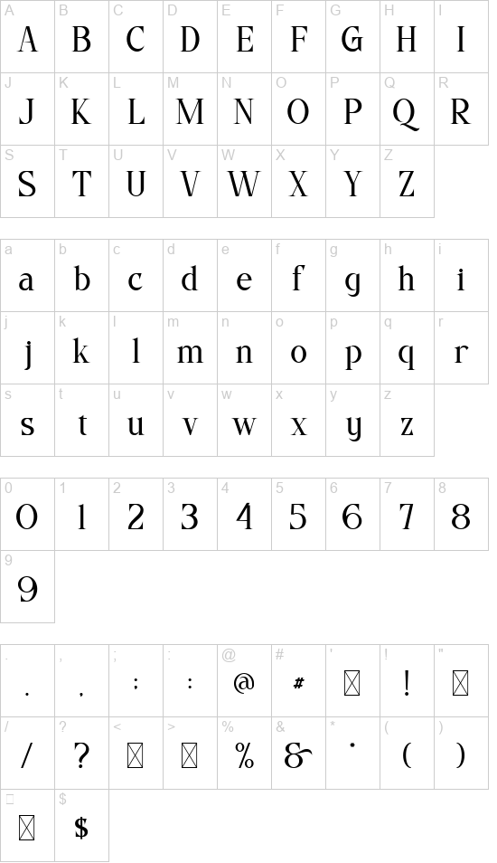 Quartist font