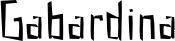 Gabardina font