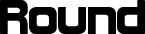 Round font