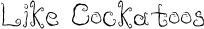 Like Cockatoos font